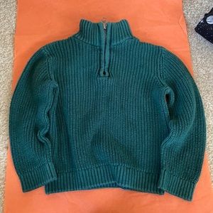 Toddler boys pull over quarter zip